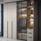 thumbnail image 4 of Luxury Wardrobes Large Capacity Cabinets Space Saving Organizer Closet Wardrobes Bedroom Armoire De Rangement Home Furniture My Lux Decor Round, 4 of 14