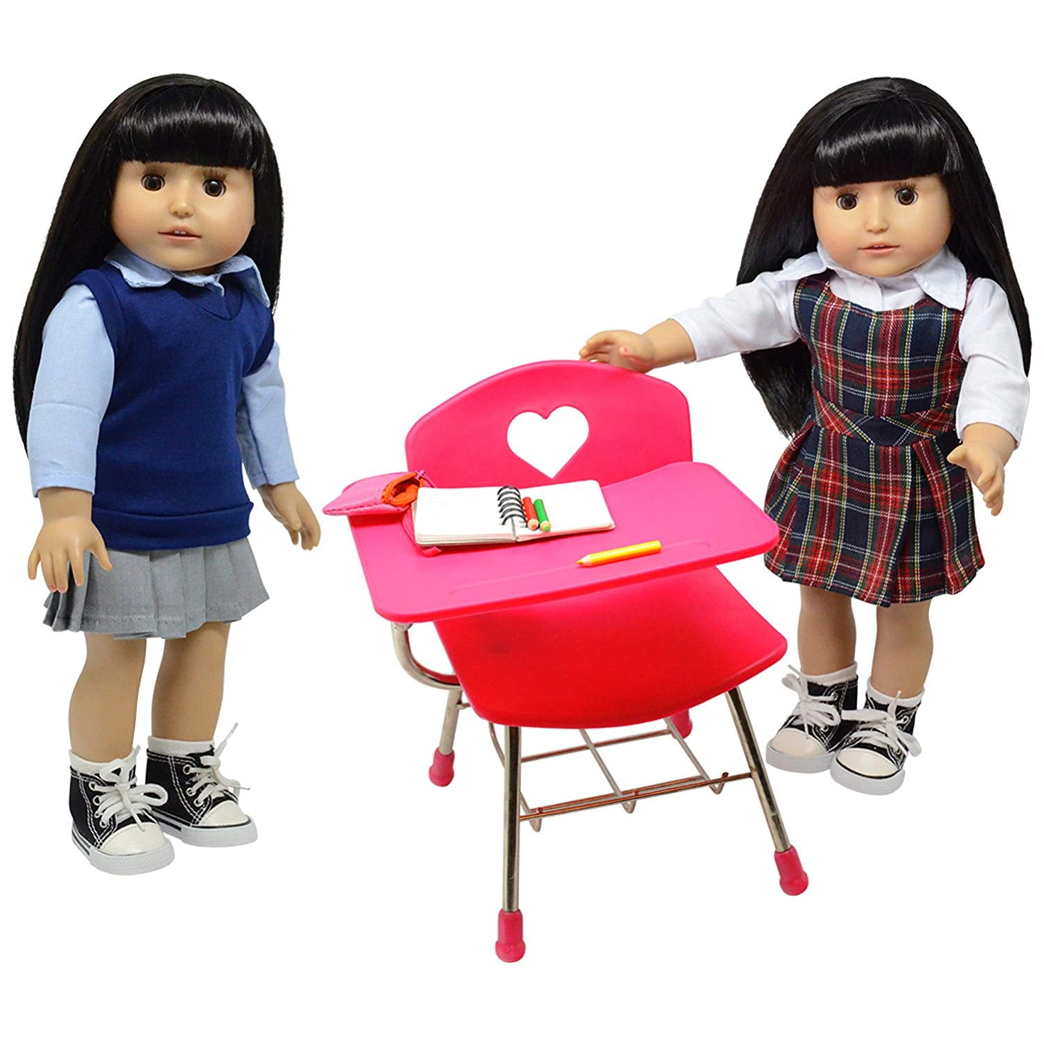 american girl doll back to school set