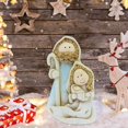 thumbnail image 3 of Juego de figuras de escena de , estatuas María, nacimiento tradicional de Jesús, resina Estilo A Zulema Escena de Navidad, 3 of 8