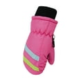 thumbnail image 4 of Fjofpr Toddler Gloves Winter Toddler Gloves Winter 4T Toddler Kids Boys Girls Gloves Winter Outdoor Windproof Warm Lock Temperature Ski Gloves（2-5Years）, 4 of 7