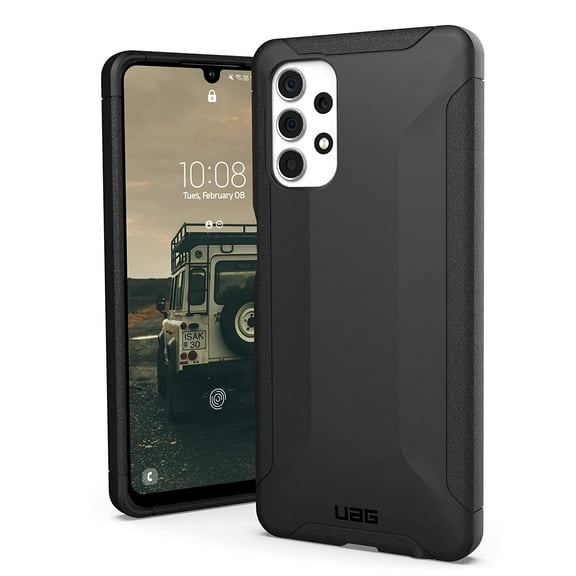 UAG Designed for Galaxy A13 4G (SM-A135F) Case [6.6-inch Screen] Scout Rugged Sleek Shockproof Lightweight Military Drop Tested Protective Cover, Black