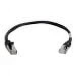UPC: 0757120009818 | C2G 6in Cat6 Snagless Shielded (STP) Ethernet Network Patch Cable – Black – patch cable – 6 in – black