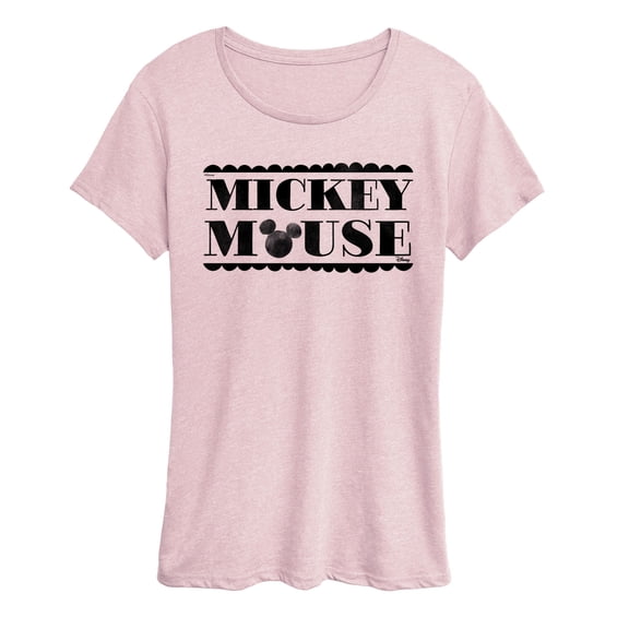 Disney - Mickey Mouse - Women's Short Sleeve Graphic T-Shirt
