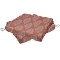 thumbnail image 2 of Vargottam Perfect Outdoor/Indoor Square Corner Seat Cushions Water-Resistant Lounge Chair 18.5" x 16" Home Office Patio Furniture Garden Decoration- Pack Of 2 Peach|Block, 2 of 5