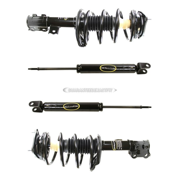 For Hyundai Elantra 2007 2008 2009 2010 Monroe Front Rear Shocks Struts