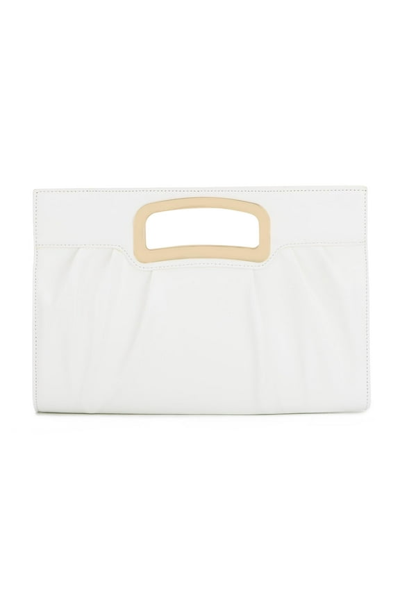 Women Leather Clutch Purse for Wedding Cocktail Purse Evening Handbag with Chain Strap