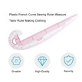 thumbnail image 2 of Multifunction 6501 Plastic French Curve Sewing Ruler Measure Tailor Ruler Making Clothing 360 Degree Bend Ruler Tools, 2 of 7
