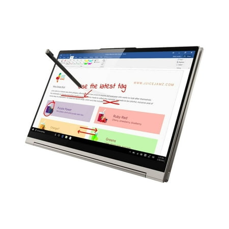 Gently Used Lenovo - Yoga C940 2-in-1 14" 4K Ultra HD Touch-Screen Laptop - Intel Core i7 - 16GB Memory - 512GB SSD - Mica 81Q90041US Tablet PC Computer