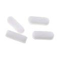 thumbnail image 3 of 4 Pieces Silicone Rubber Feet Housing Protective Cover for Xbox 360 Consoles, Anti-Slip Replacement Foot Pads, Durable Non-Scratch Grip Kit, Universal Compatibility (White/Black Set), 3 of 8