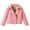 Pink, variant on ATOGUTA Boys Jackets Long Sleeve Lapel Faux Leather Jackets Kids Fashion Casual Clothes Pink, 1-9 Years