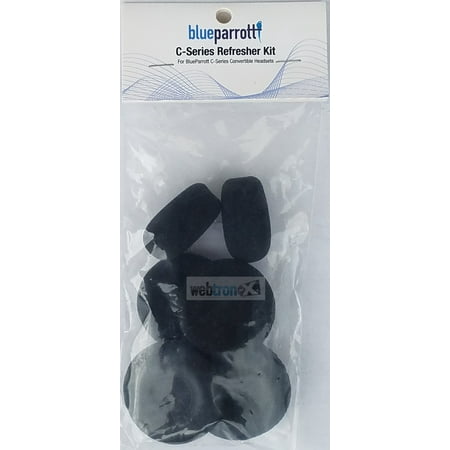 Blue Parrot Headset - Blue Parrot VXI 6pc Foam C-Series Refresher Kit for C400-XT Headset - 204159