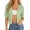 Light Green_#01, variant on Sewkxo Women's Crochet Cardigan Sweaters Lightweight Summer Boho Open Front Knit Shrug 1/2 Sleeve Beach Cover Up,Black S