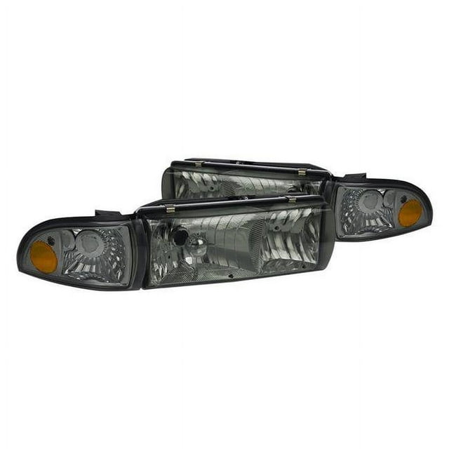 Spec-D 2LCLH-IPA91G-EU 91-96 Chevy Impala Headlights - Smoke