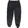thumbnail image 1 of Lounge Affair Womens Sherpa Pajama Jogger Pants slate M/31, 1 of 2
