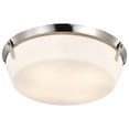 thumbnail image 4 of 60/7761-Nuvo Lighting-Rowen - 4 Light Flush Mount In Traditional Style-5 Inches Tall and 18.5 Inches Wide-Brushed Nickel Finish, 4 of 14