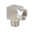 thumbnail image 2 of Beduan Accesorios de tubería de acero inoxidable fundido Codo de calle de 90 grados 3/4" NPT macho x 3/4" NPT hembra Agua Combustible Aire, 2 of 3