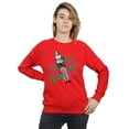 thumbnail image 2 of Elf Womens Santa's Coming Sweatshirt, 2 of 5