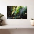 thumbnail image 2 of Elephant Stock Forest In Panama Wall Art - Horizontal Canvas Wall Art - Living Room Wall Decor - Nature Canvas - Black And Green Decor - 12" x 8", 2 of 8