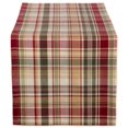 thumbnail image 1 of Design Imports CAMZ37780 14 x 108 Po Remercier Plaid Table Coureur, 1 of 11