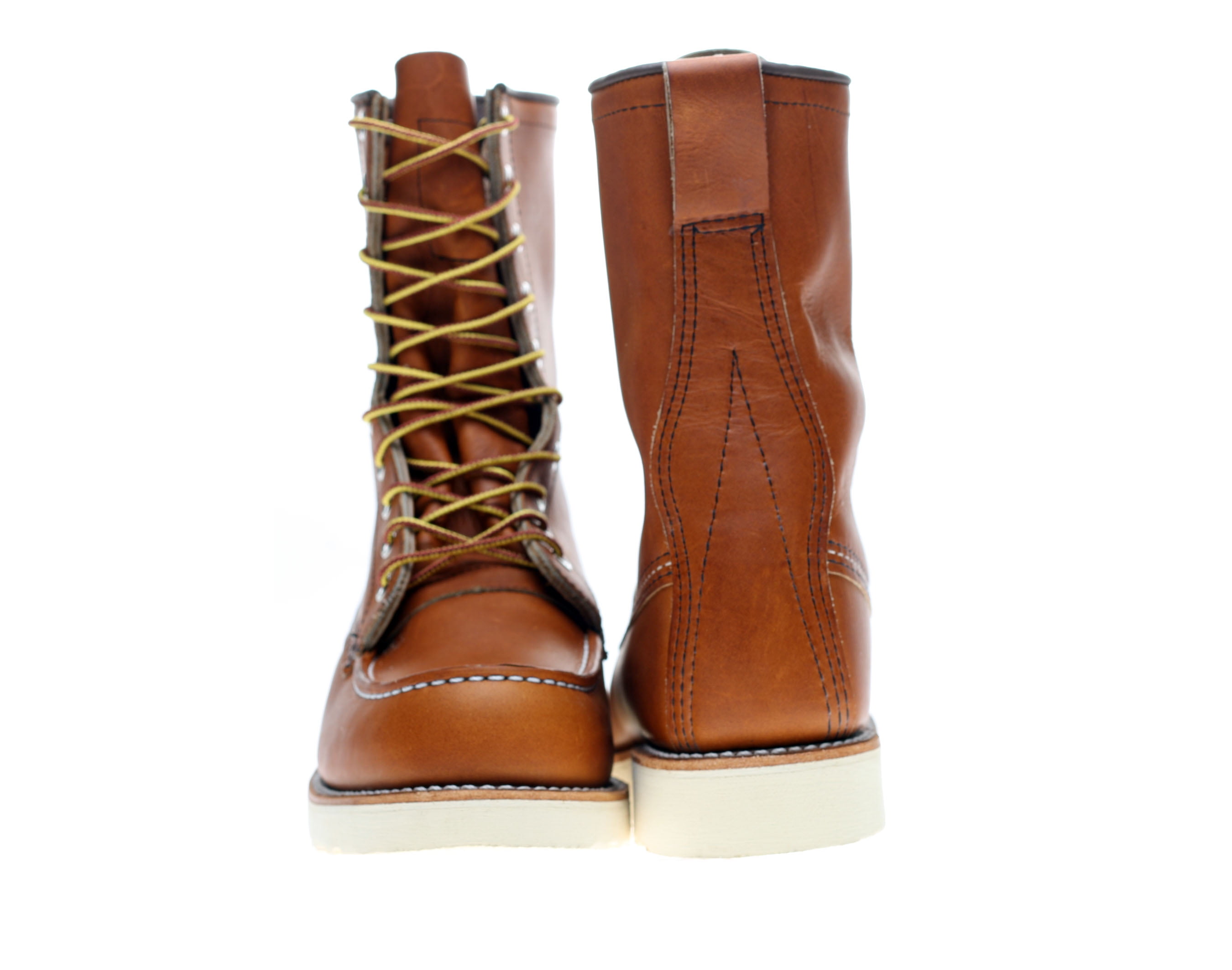 靴 RED WING 8-INCH CLASSIC MOC 877 Red Wing Classic Moc 8-Inch Boot - Oro Legacy Leather