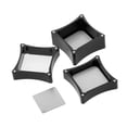 thumbnail image 3 of koolsoo Porte-Craie de Piscine en Aluminium - Porte-Craie Portable pour Queue de Billard Snooker Noir, 3 of 6