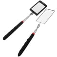 thumbnail image 4 of Shisuyan 2pcs Auto Inspection Mirror Flexible Telescoping Mirror Square LED Mirror, 4 of 9