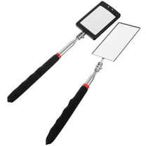 WHAMVOX 2 Pcs Telescope Vehicle Inspection Mirror Practical Wide Viewing Area