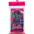 thumbnail image 4 of Barbie Ken Doll Clothing, Ken Fashion Pack with Matching Plaid Set & Sunglasses (1 Outfit), 4 of 4