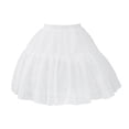 thumbnail image 2 of Falda plisada princesa ajustable falda tutú crinolina crinolina blanco SM SunniMix Falda de tutú Crinolina de alforfón, 2 of 8