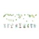 thumbnail image 5 of Billuyoard Calcomanía de pared de flores de Cactus suculentas, calcomanías de vidrio de ventana extraíbles en maceta para plantas, papel tapiz Type1 NO1, 5 of 6