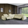 thumbnail image 2 of Titan Furnishings 6-Piece 1 Console 3-Power Reclining Italian Leather Sectional, 2 of 7