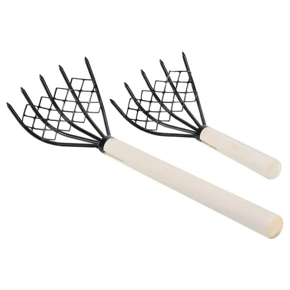 Clam Digger Rake Set with Mesh Net for Beach Gardening