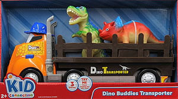 HEALTHTIME Dino Truck Set Simulação De Dinossauro Transportador De