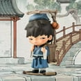 thumbnail image 2 of Pre Sale Of Brand New Authentic Labubu 14th Anniversary Commemorative Unparalleled Small Town Series Blind Box Trendy Blind Box, 2 of 5