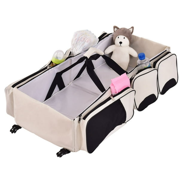 Costway 3 in 1 Portable Infant Baby Diaper Bag Changing