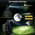 thumbnail image 5 of Dowellia Rechargeable LED Headlamp, 3 Lights 4 Modes, IPX6 Waterproof, 90° Adjustable Head Lamp, Outdoor Gear for Camping, Hiking, Fishing, 5 of 8