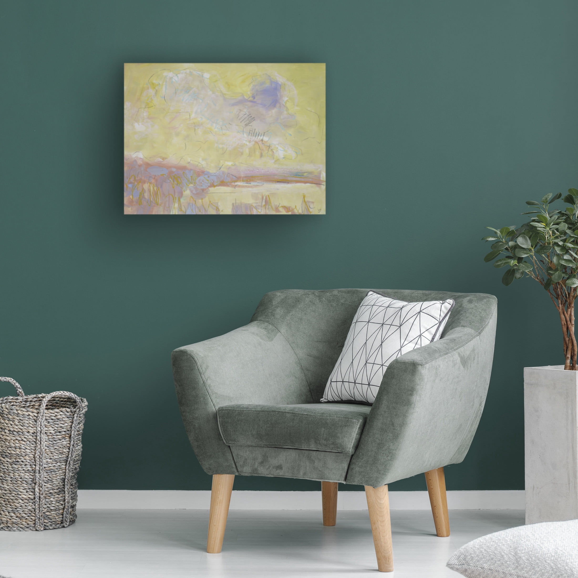 Trademark Fine Art Dorothy Fagan Heaven and Earth V Canvas Wall Art