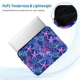 thumbnail image 2 of FORMRS 15"-15.6" Laptop Sleeve Protective Case Soft Carrying Quilted Computer Bag Cover, Neon Pink Starfish, 2 of 7