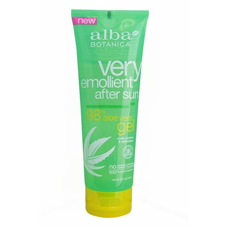 Alba Botanica Very Emollient After Sun Aloe Vera Gel - 8 fl oz