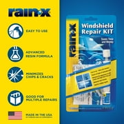 Rain-x Windshield Repair Kit, Saves Time and Money by Repairing Chips and Cracks - 600001