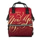 thumbnail image 1 of Fotbe Happy New Year2 Mochila Maternidad - Lona de Sarga Impermeable, Mochila de Pañales de Gran Capacidad con Múltiples Bolsillos y Correas Ajustables, 1 of 6