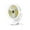 White, variant on RoamHome Electric Clip-on Mini Fan Charging Small Fans USB Rechargeable with Light, Tabletop Battery Powered Portable Fans Personal Cooling Fan That Blows Cold Air (Green)