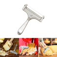 thumbnail image 6 of Vrorvz Adjustable Stainless Steel Cheese Slicer and Chipper with Heavy Duty Aluminum Alloy Body and Easy Cut Wire Suit for Thin to Thick Slices up to 3.5 Inches Wide, 6 of 6