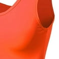 thumbnail image 5 of Women's Solid Color Casual Sportswear Yoga Tops Short Sleeve Tops Blouse tank tops for women, 5 of 5