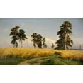 thumbnail image 2 of Ivan Ivanovich Shishkin 24x15 Gold Ornate Framed and Double Matted Museum Art Print Titled - Rye Fields (1878), 2 of 4