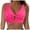 Hot Pink, variant on GEWSEY Women Underwire Bikini Top Only - Push Up Swimsuit Top Large Bust Bathing Suit Tops 2025 Supportive Swim Tops (Orange, L)