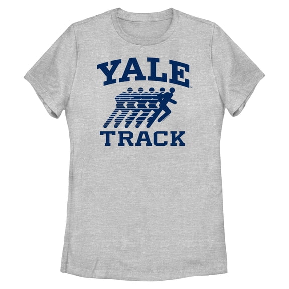 Womens Yale University College Athletic Track T Shirt