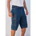 thumbnail image 6 of Liberty Blues Men's Big & Tall  Denim Cargo Shorts, 6 of 6