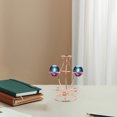 thumbnail image 1 of ADDHAT Base Pedestal De Metal Rosa Oro Para Mostrar Bolas De Cristal Y Esferas Decorativas, 1 of 8