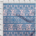 thumbnail image 3 of oneOone Cotton Cambric Light Pink Fabric Block Craft Projects Decor Fabric Printed By The Yard 42 Inch Wide, 3 of 5